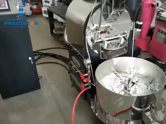 Precisión de la serie PKF tostador de café equipado con gabinete de control, inteligente tostado de café