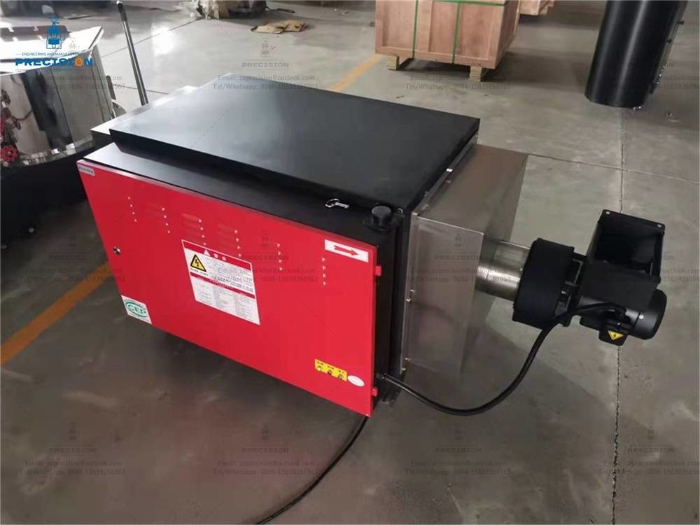 Tipo de filtro de humo del tostador de café de acero inoxidable de carbón activado