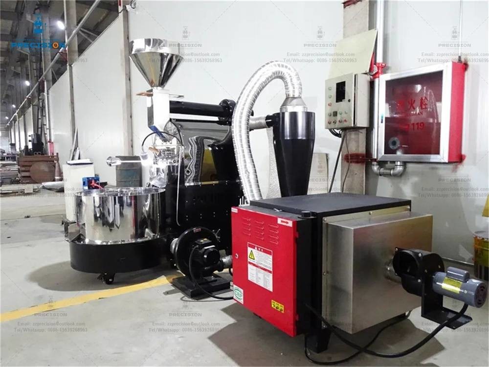 Tipo de filtro de humo del tostador de café de acero inoxidable de carbón activado