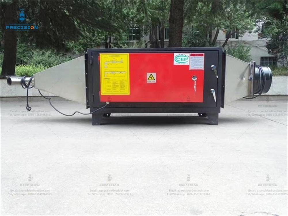 Máquina de filtrado de humo para tostadores de café de interior Resistencia a la roya Durabilidad