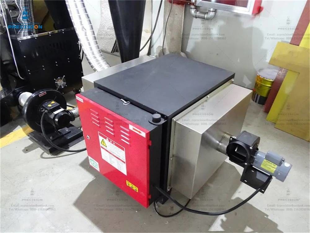 Filtro de humo para tostador de café de carbón activado de acero inoxidable de 12 pulgadas