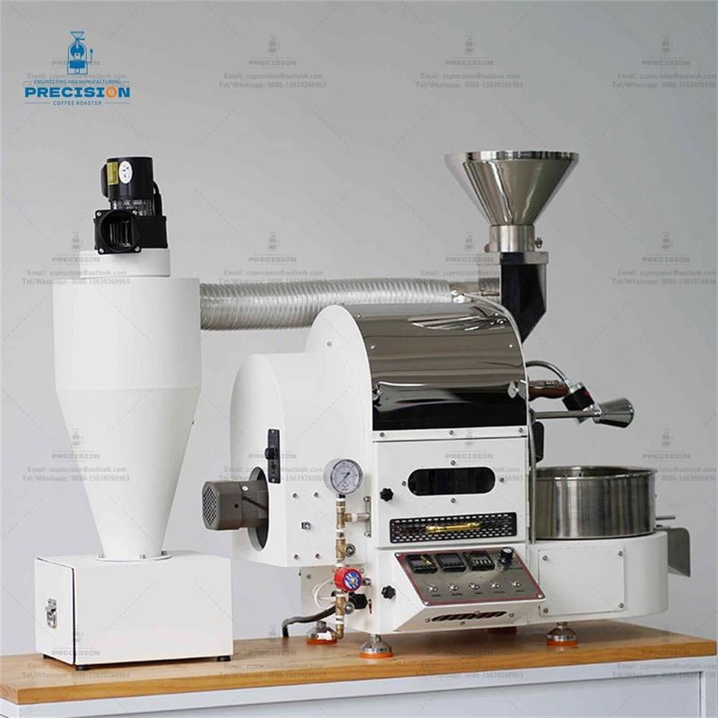 Casa comercial 1 kg máquina eléctrica tostador de café para tostar café máquina tostadora de café de gas
