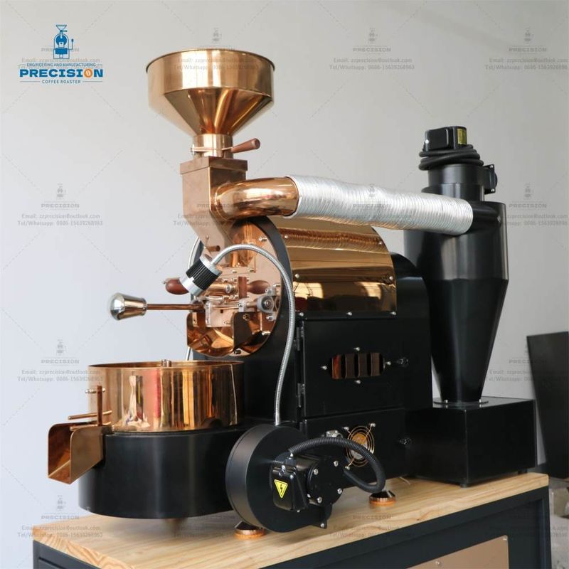 Casa Industrial Aire caliente eléctrico 1Kg Tostadoras De Café tostador de café de frijoles máquina de tostado de café tostador de café