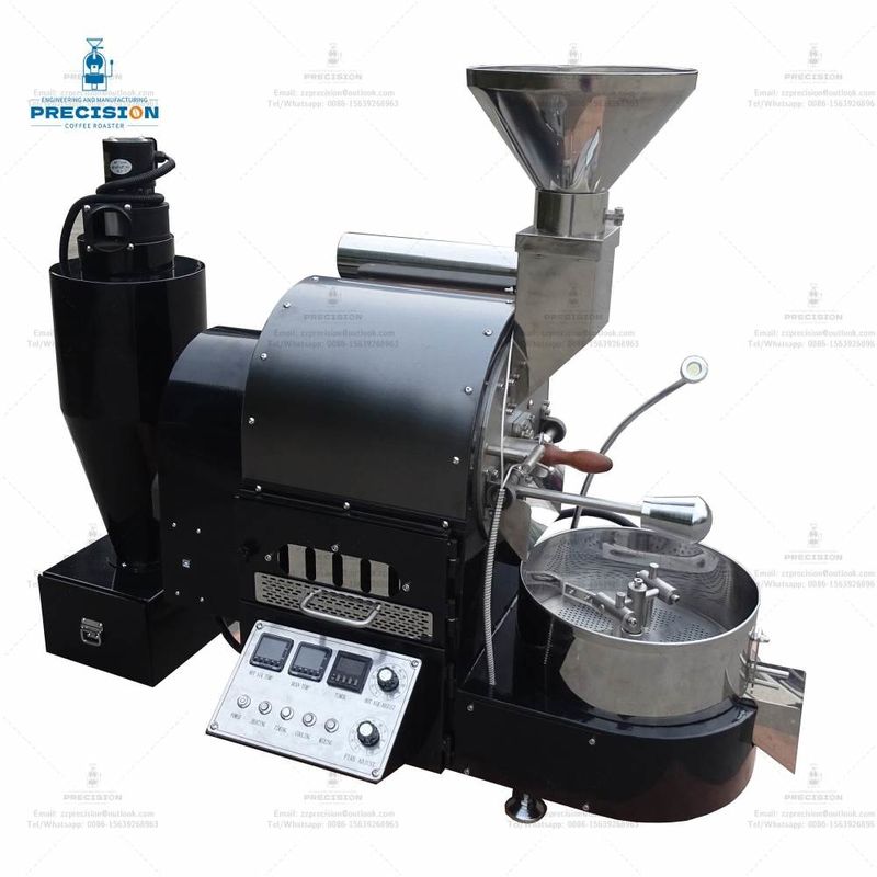 Casa comercial 1 kg máquina eléctrica tostador de café para tostar café máquina tostadora de café de gas