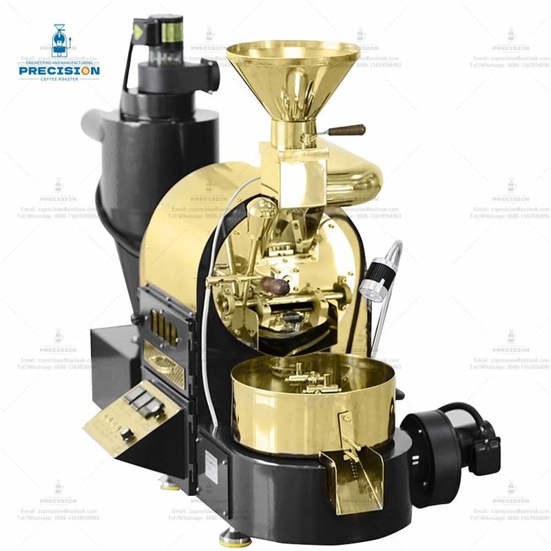 Rostador de café programable de 1 kg de color rojo Tiempo de tostado 12-15 minutos