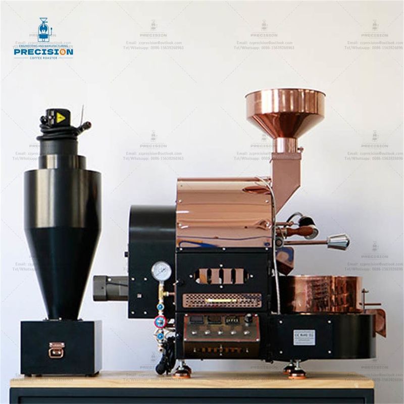 Rostador de café programable de 1 kg de color rojo Tiempo de tostado 12-15 minutos