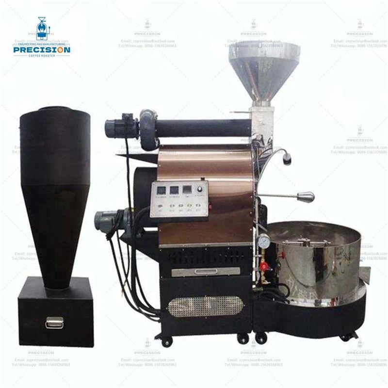 Tantallas de acero inoxidable para tostador de café comercial de 3 kg Tipo eléctrico / gas