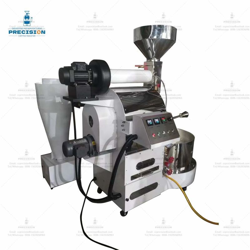 Tostadores de café de tipo eléctrico de tambor Tostadores de café de acero inoxidable con certificación CE