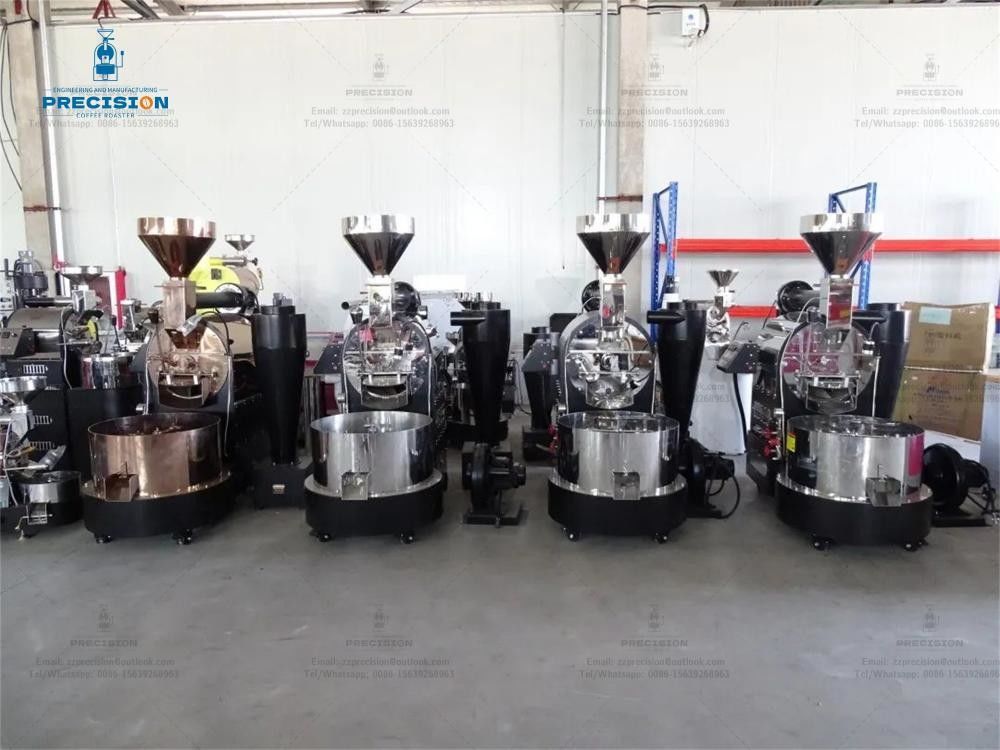 Hot Topper Comercial 6kg 12kg Rostadores de café industriales Maquina de tostado de café de frijoles para la venta
