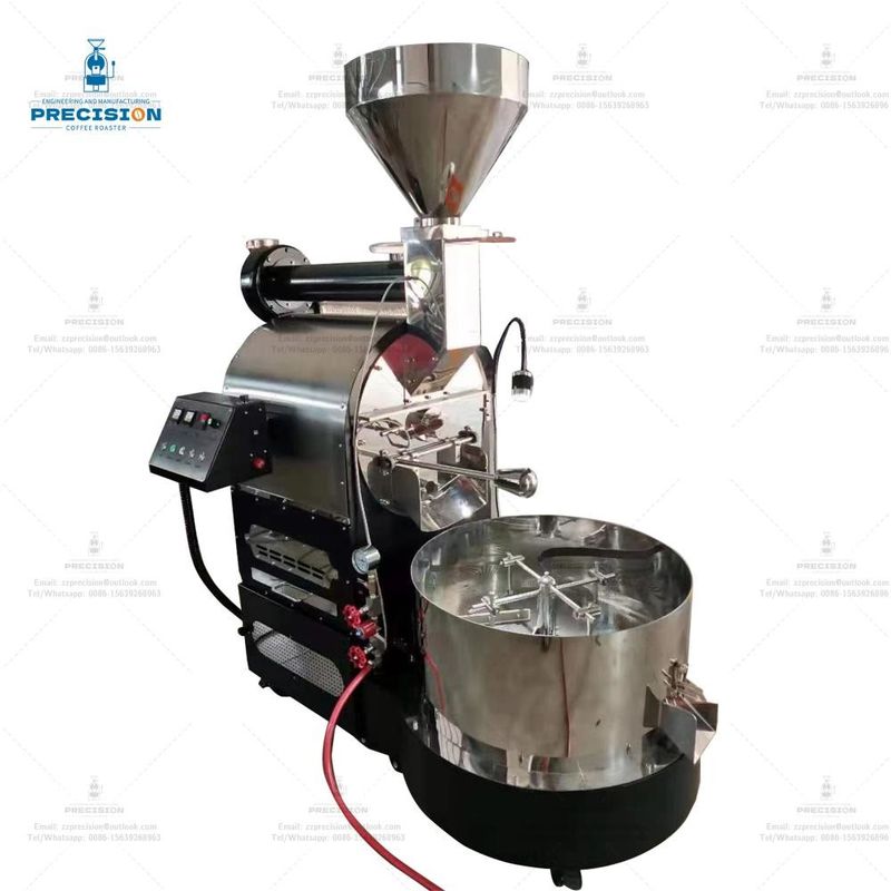 Hot Topper Comercial 6kg 12kg Rostadores de café industriales Maquina de tostado de café de frijoles para la venta