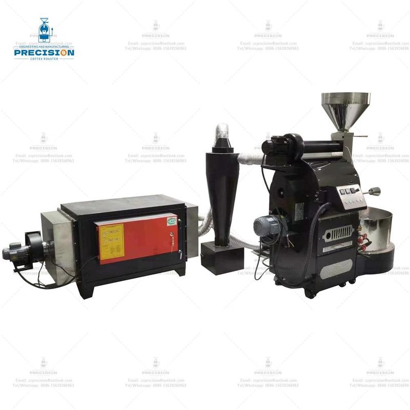 Buen precio 2024 Nuevo Plc Gas Electric Roasting Machine 6kg 12kg 15kg Roaster de café