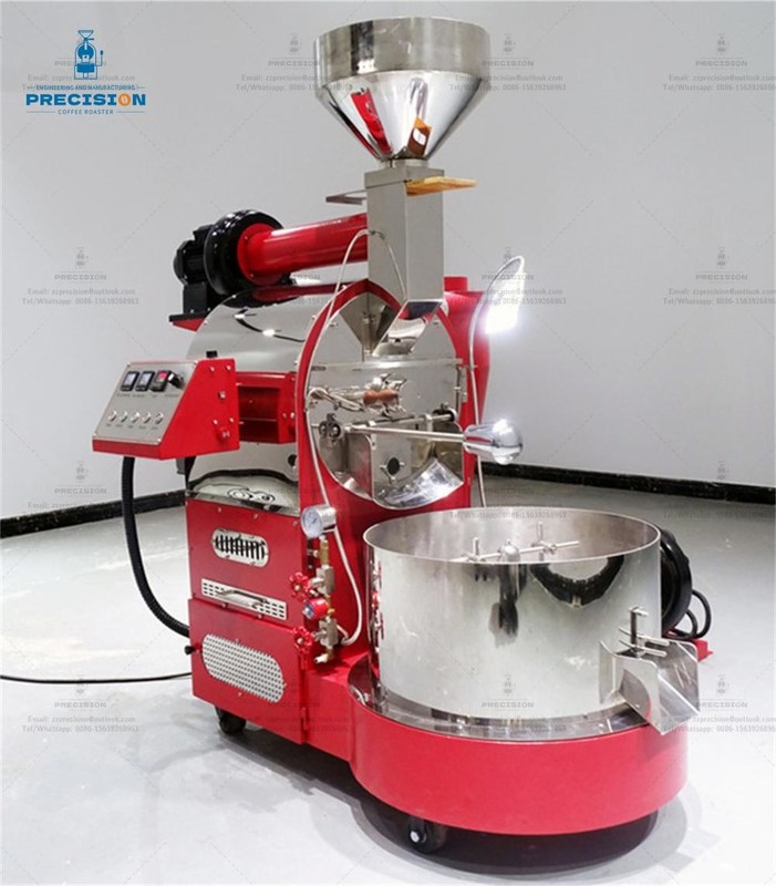 Roaster de café multifunción 12kg 15kg Roaster de granos de cacao de aire Máquina Roaster comercial a gran escala