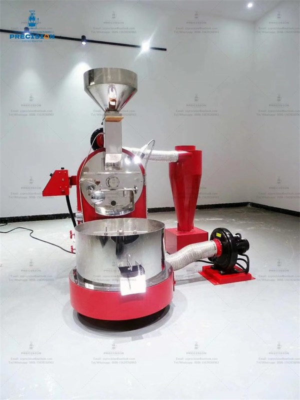 Roaster de café multifunción 12kg 15kg Roaster de granos de cacao de aire Máquina Roaster comercial a gran escala