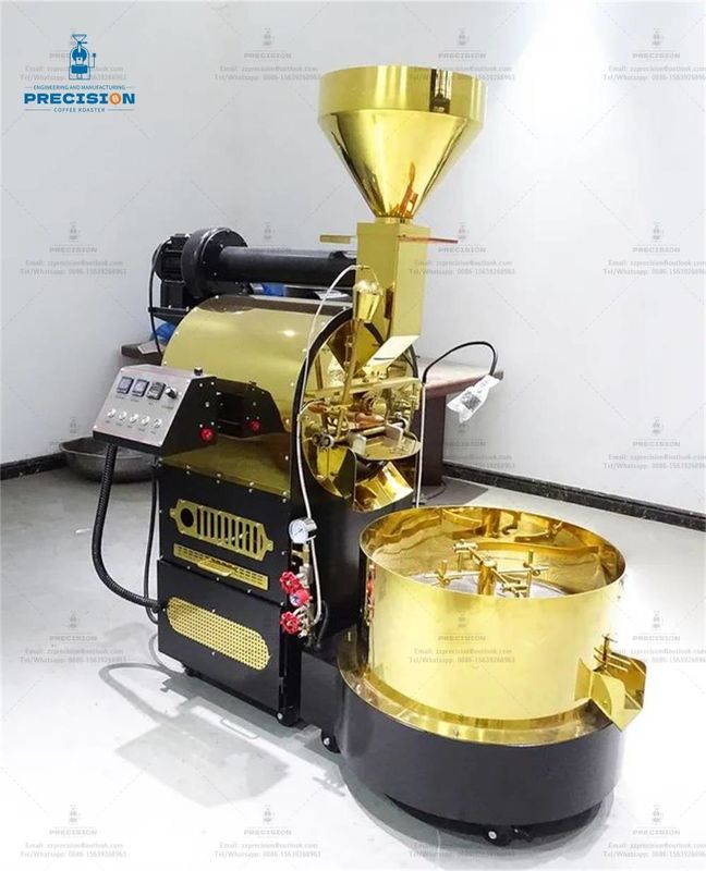 Máquina eléctrica para el hogar comercial tostador de café para tostar, máquina de tostador de café de gas para cafetería
