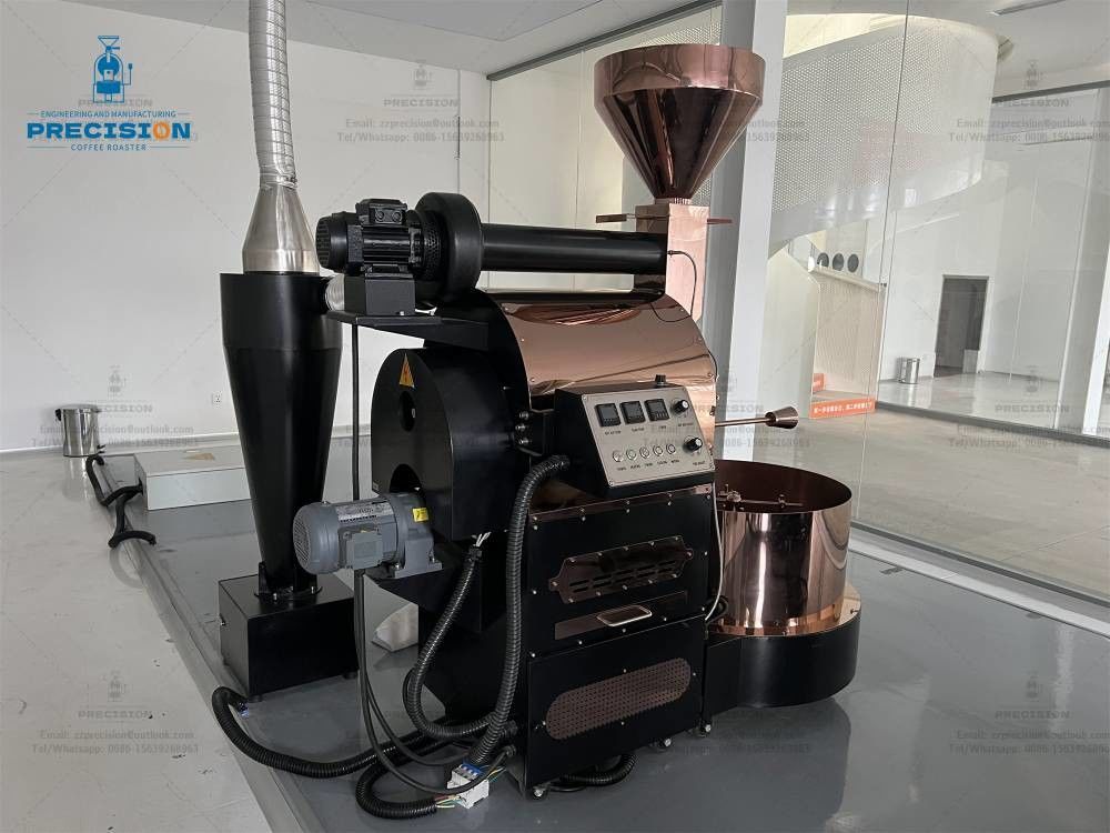 Máquina eléctrica para el hogar comercial tostador de café para tostar, máquina de tostador de café de gas para cafetería