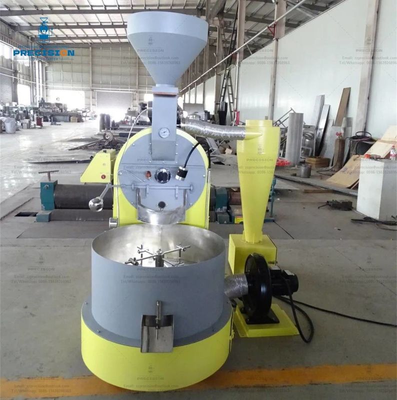 Fabrica eléctrica industrial 12kg 15kg 20kg 30kg 60kg 120kg Máquina para tostar granos de café