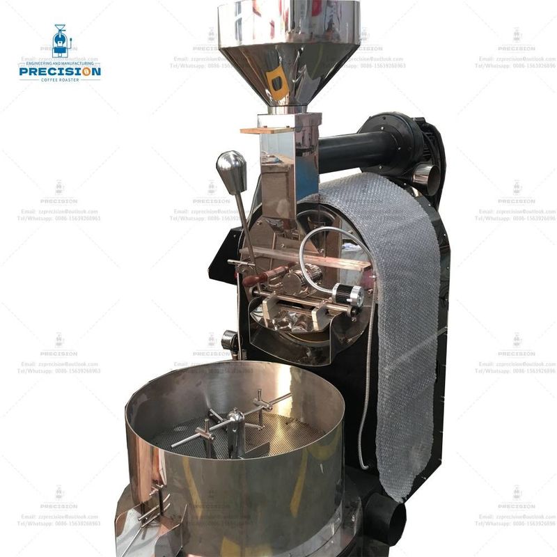Fácil de usar Maquinaria para tostador de café comercial Tipo de calefacción eléctrica completa