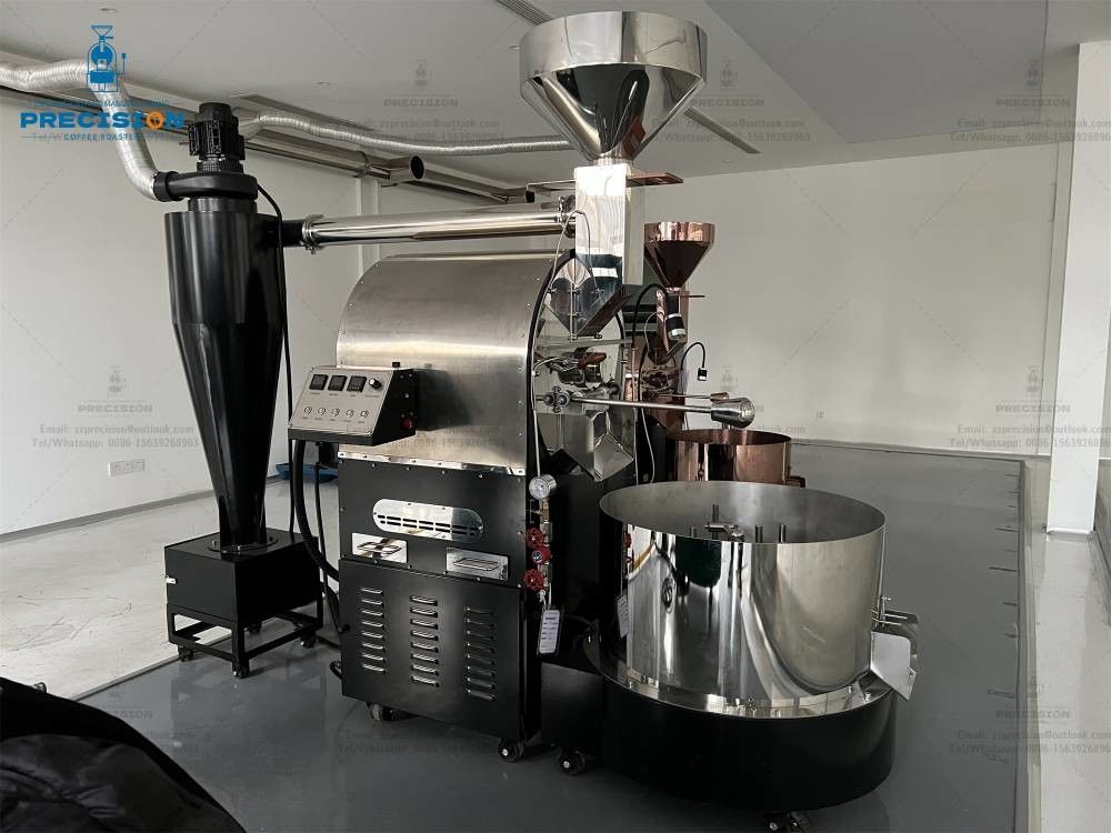 Aparatos de alta capacidad Equipo de tostador de café para la producción de café a gran escala