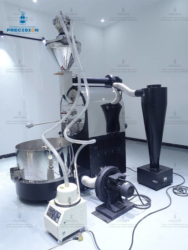 Máquina para tostar café industrial para la producción a gran escala Sistema de tostado de café