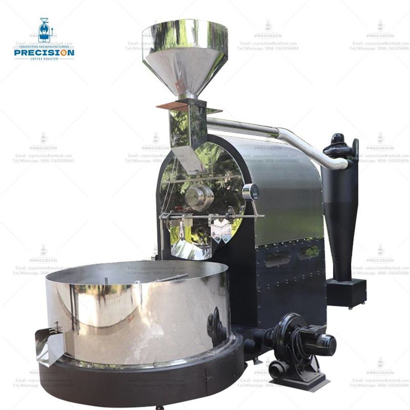 Aparatos de alta capacidad Equipo de tostador de café para la producción de café a gran escala