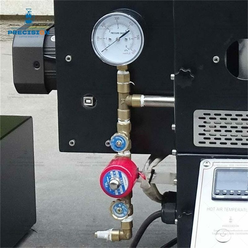 Máquina para tostar granos de café en casa de 6 kg con múltiples tipos de calefacción