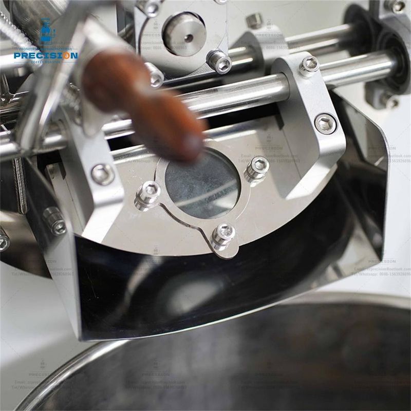 Tantallas de acero inoxidable para tostador de café comercial de 3 kg Tipo eléctrico / gas