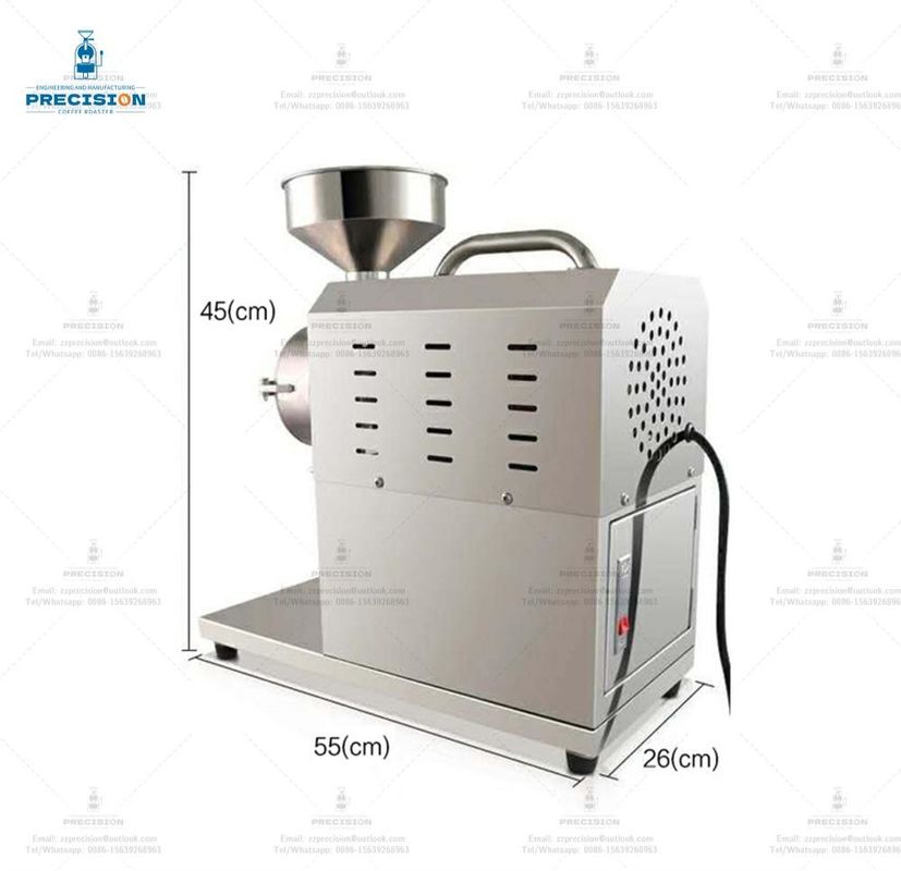 Máquina de molienda de café versátil grande para uso comercial tostador y molienda de granos de café