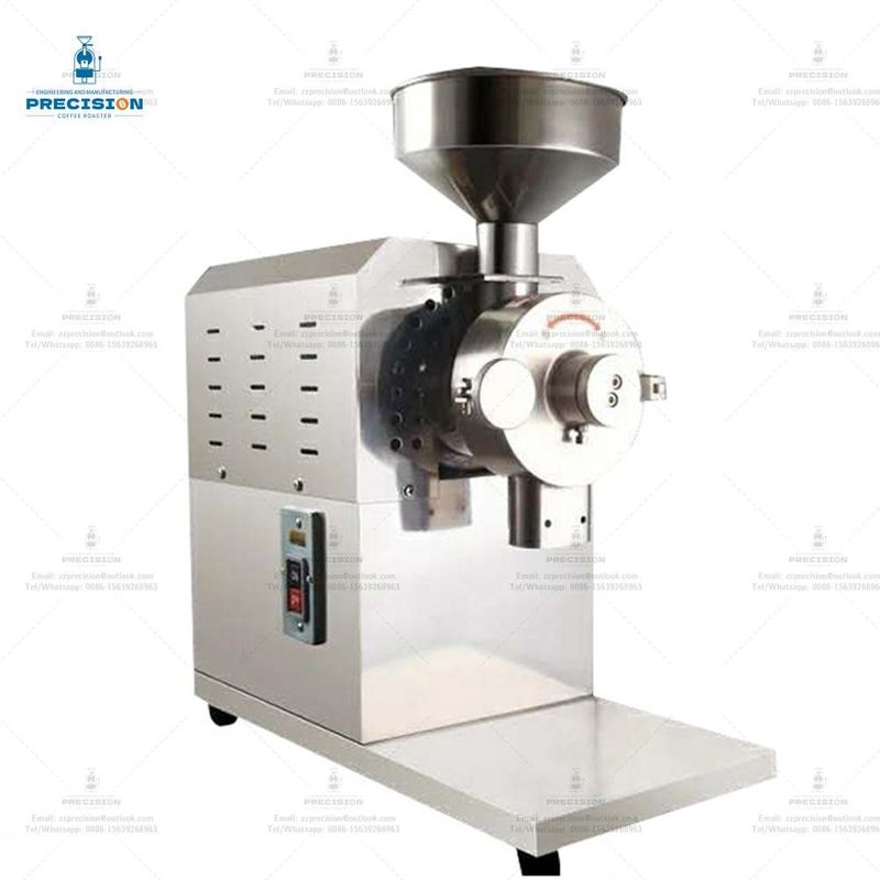 Máquina de molienda de café versátil grande para uso comercial tostador y molienda de granos de café
