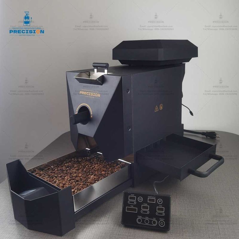 Máquina automática de tostador de café para el hogar con 3800 kcal de potencia de fuego y método de horneado de aire semi caliente