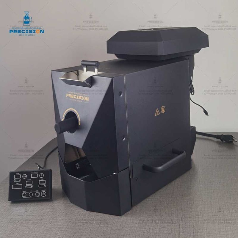 220V 2000W tostador de frijoles blancos y negros máquina de tostador de café para el hogar con horneado de aire caliente completo