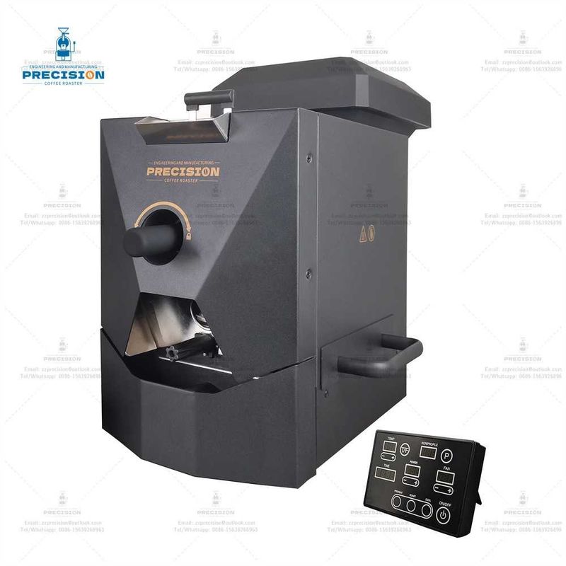 220V 2000W tostador de frijoles blancos y negros máquina de tostador de café para el hogar con horneado de aire caliente completo