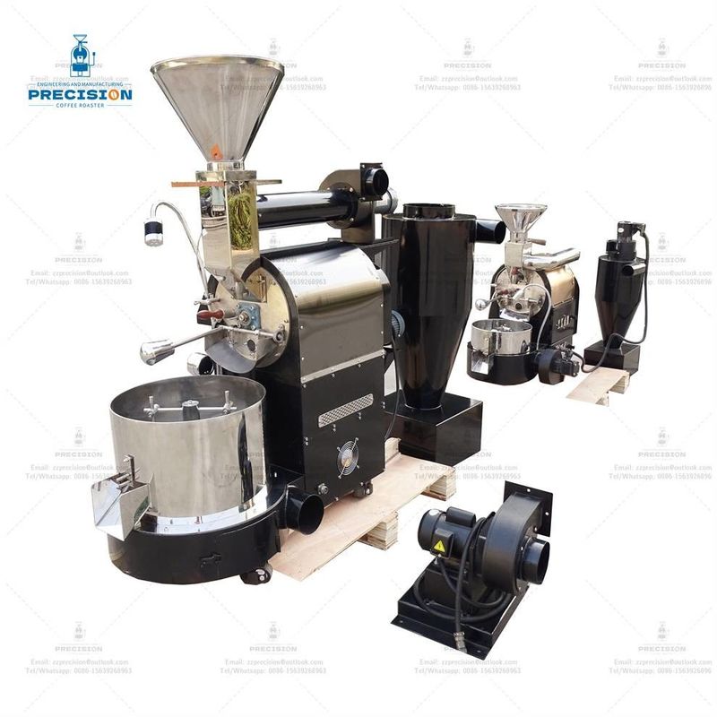 Roaster de café comercial de 3 kg con tambor de acero inoxidable 316 Roasting 200-3500g por lote