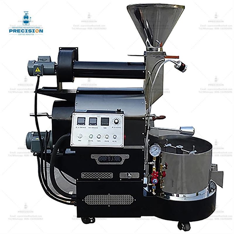 Roaster de café de 200w 3kg con doble capa resistente al calor 316 tambor de acero inoxidable de grado alimenticio