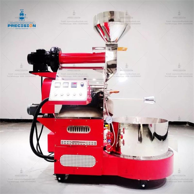 Casa 5Kg 12Kg 15Kg Gas eléctrico artesanal tostador de café de frijoles de nueces máquina de tostado de café