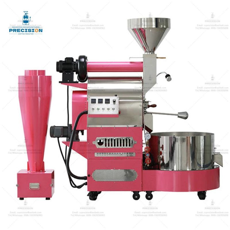 Muestra de café para el hogar eléctrico comercial 6Kg 5Kg 3Kg 2Kg máquina de grano de gas tostador de café en stock