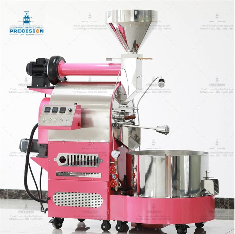 Máquina eléctrica de café de 5 kg 10 kg 15 kg para tostado de café de gas