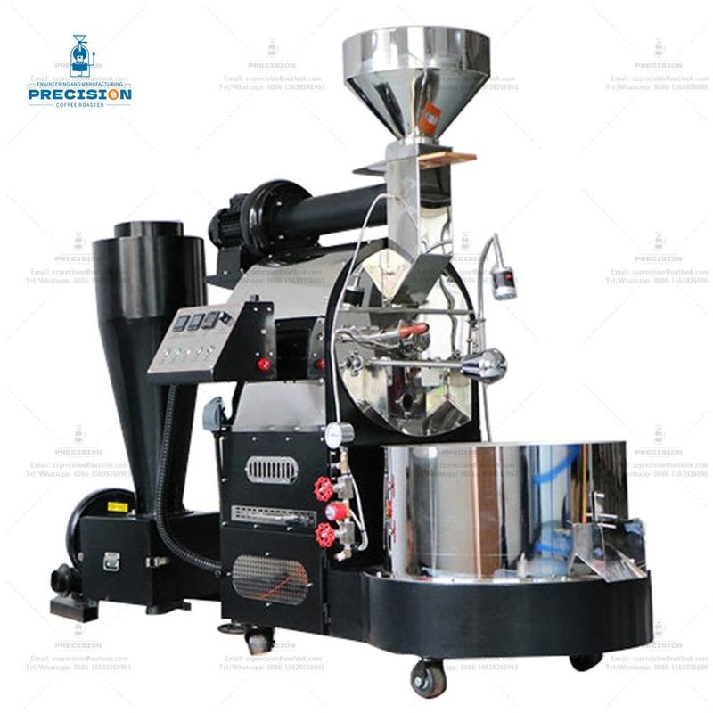 Casa comercial 2kg 3kg 6kg máquina eléctrica tostador de café para tostar café máquina de gas tostador de café