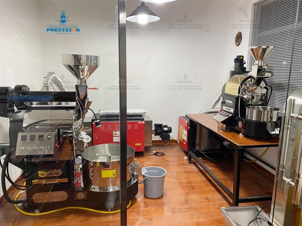 Casa comercial 2Kg 3kg 6kg Máquina eléctrica tostador de café para tostar café máquina de tostador de café de gas