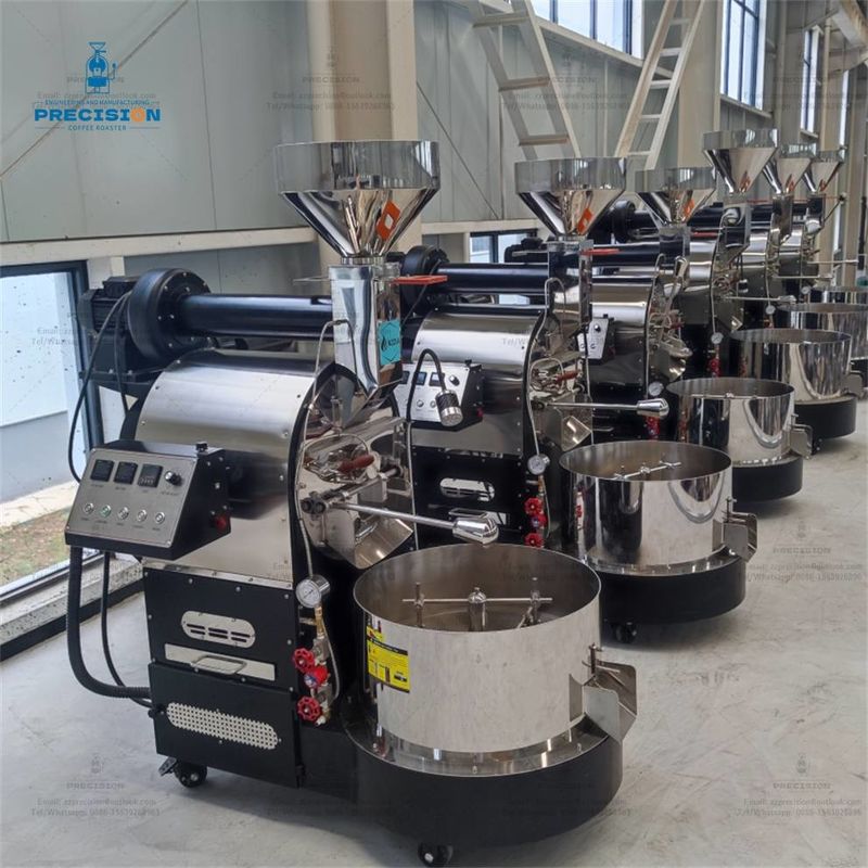 Casa comercial 2kg 3kg 6kg máquina eléctrica tostador de café para tostar café máquina de gas tostador de café