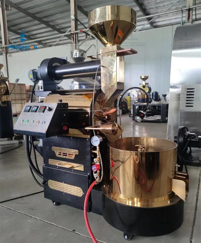 Casa comercial 2kg 3kg 6kg máquina eléctrica tostador de café para tostar café máquina de gas tostador de café
